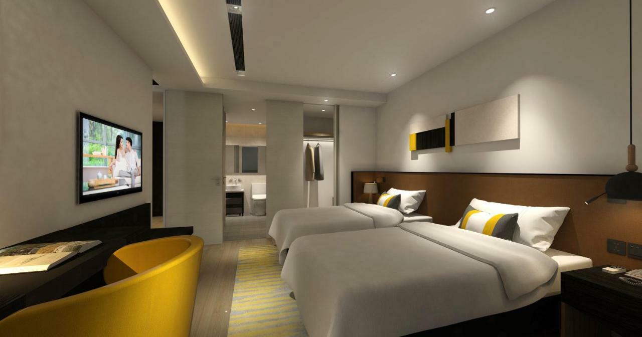 Citadines Taoyuanju Chongqing Apart otel Dış mekan fotoğraf