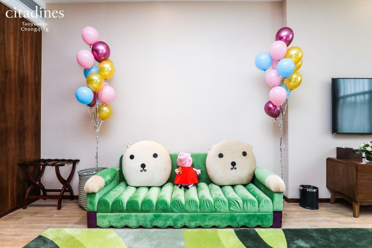 Citadines Taoyuanju Chongqing Apart otel Dış mekan fotoğraf
