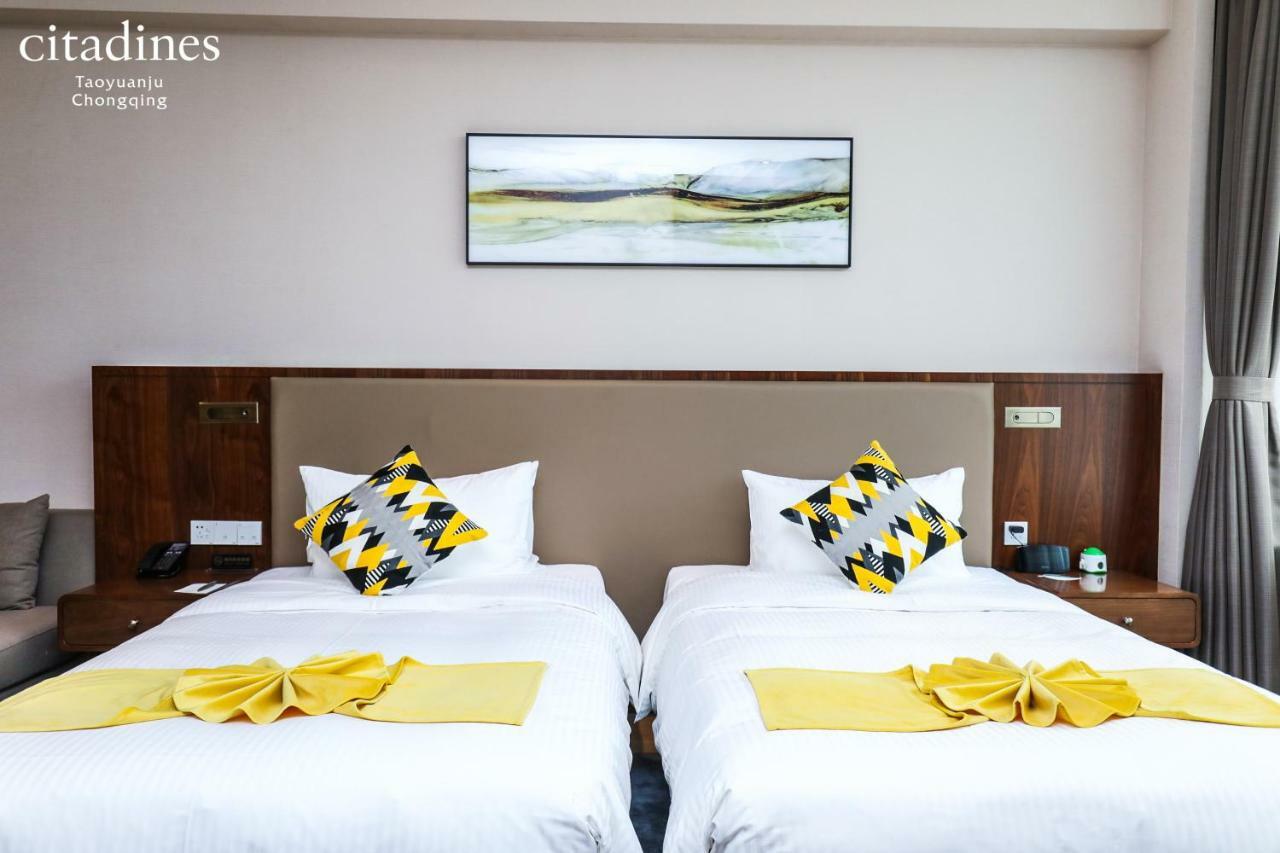 Citadines Taoyuanju Chongqing Apart otel Dış mekan fotoğraf