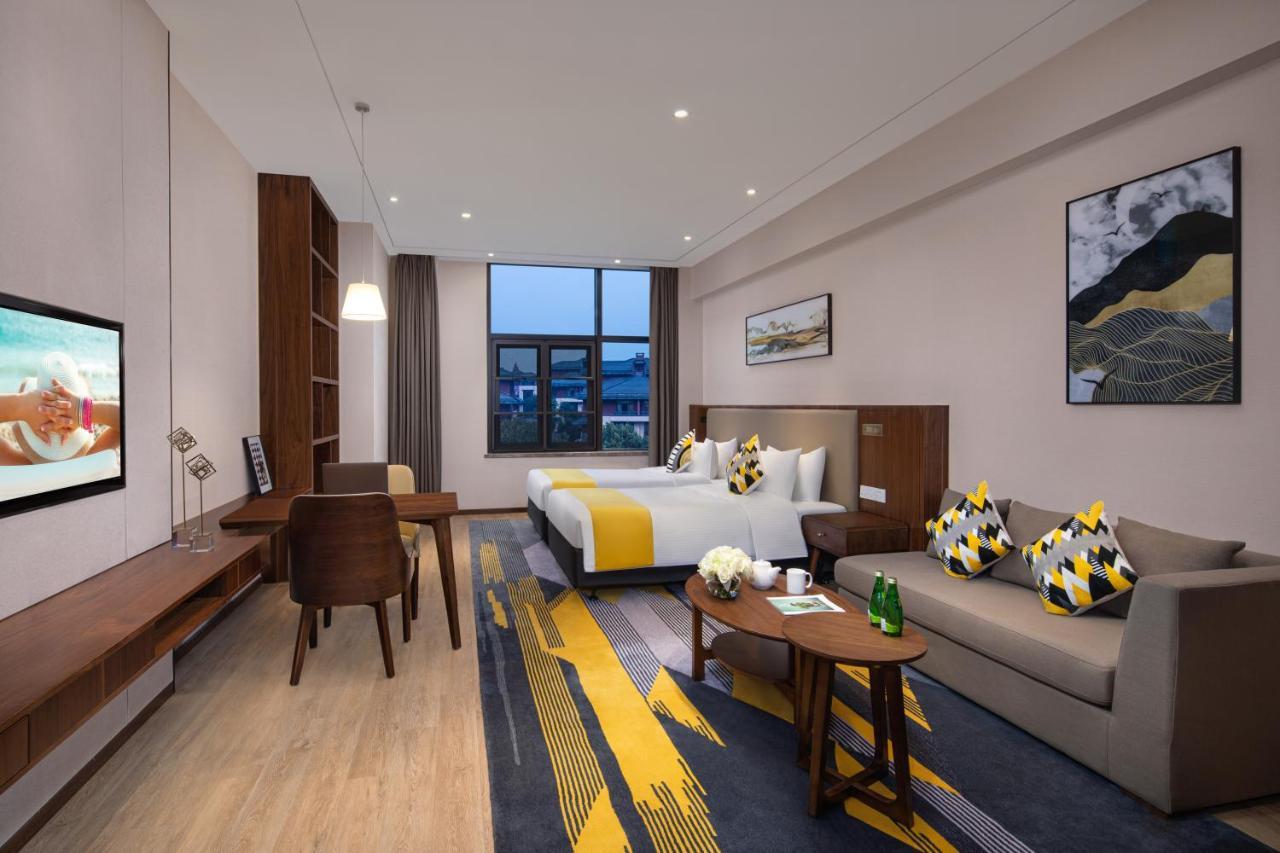 Citadines Taoyuanju Chongqing Apart otel Dış mekan fotoğraf